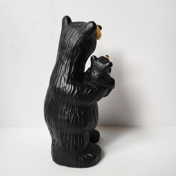 Bear Foots "Sher Bear" Limited Edition #0100/11922 Jeff Fleming 8” Figure Black - Picture 5 of 8